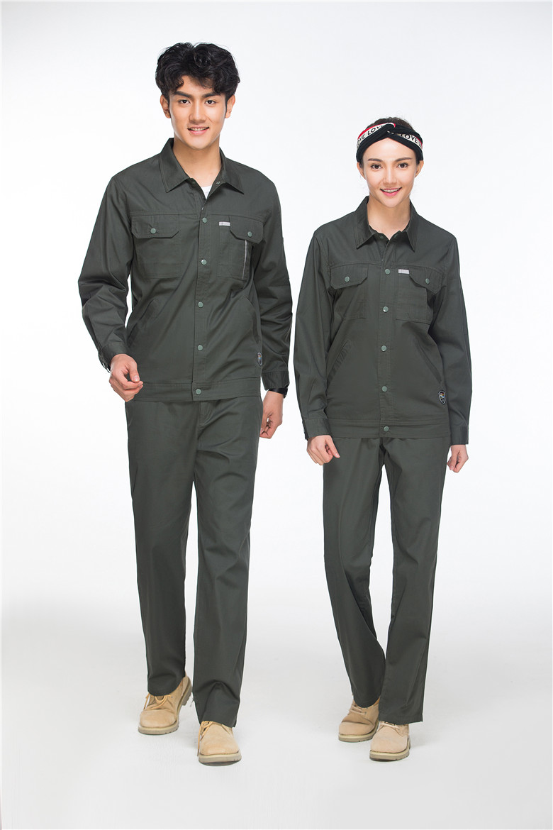 夏季長(zhǎng)袖工作服款式