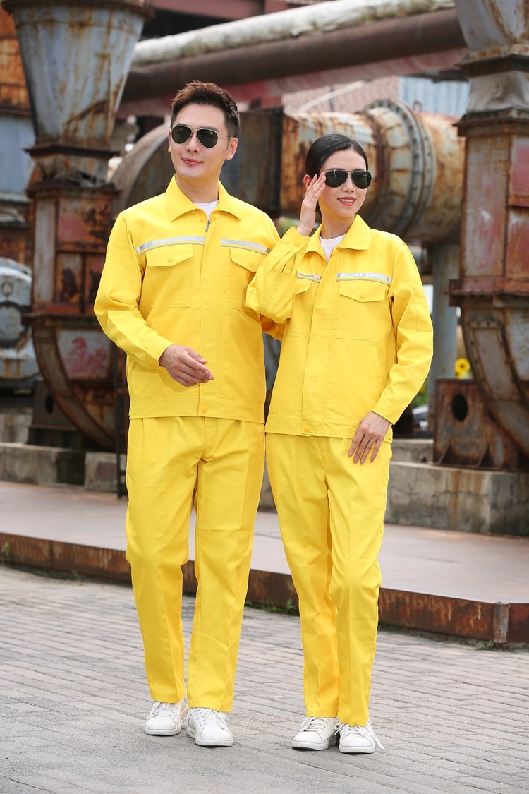 春秋長(zhǎng)袖滌棉工作服